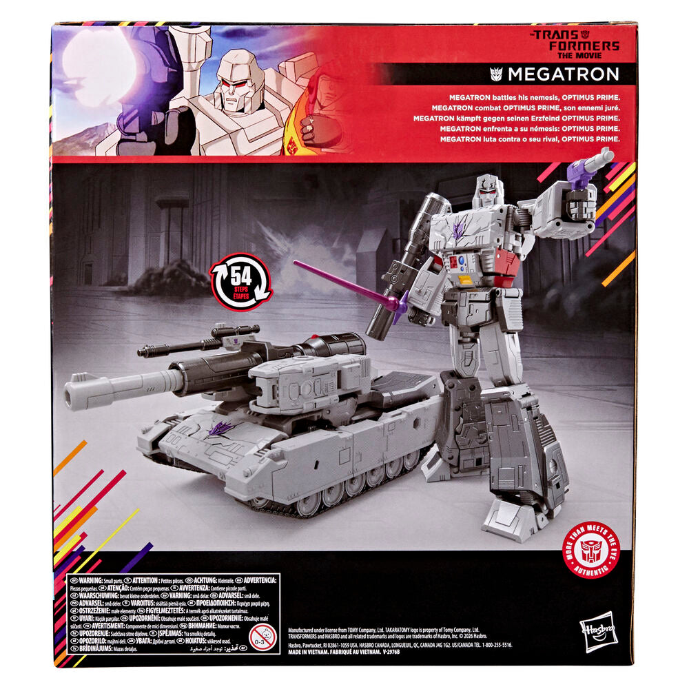 Transformers Studio Series MTMTE Collection The Transformers: The Movie Leader Class Megatron
