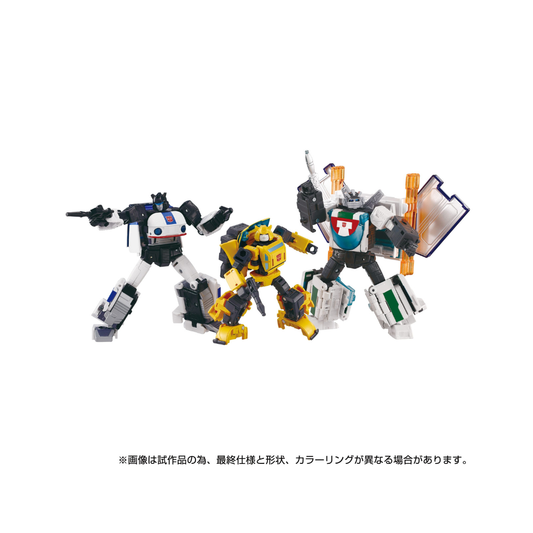 Transformers Dramatic Capture Series Action Figure 3-Pack Cybertron Chase