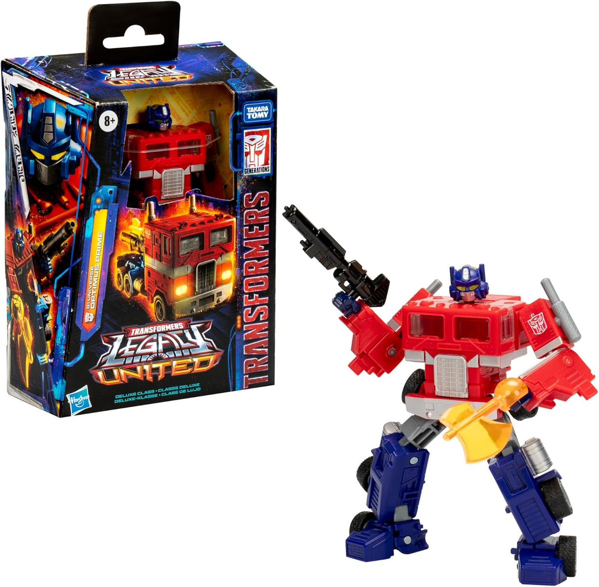 Transformers Legacy United Deluxe Class G1 Universe Optimus Prime
