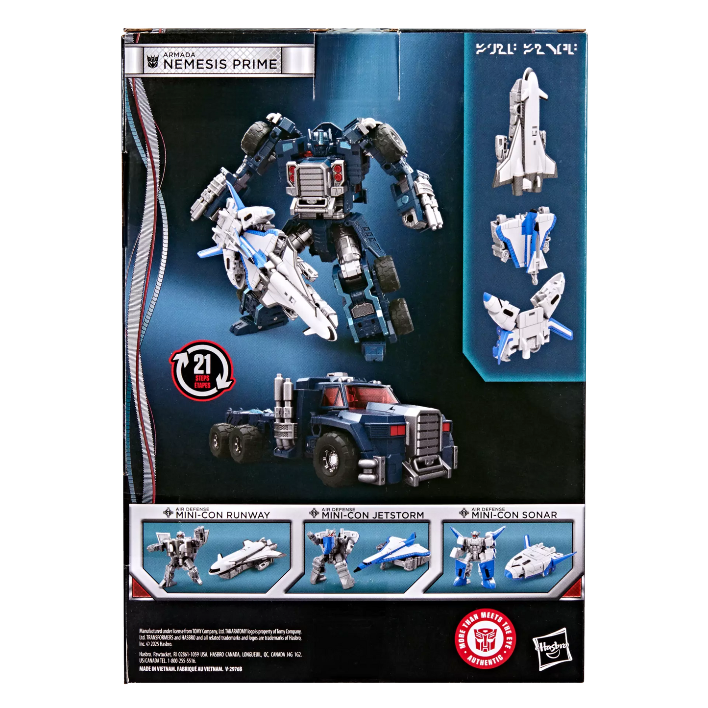 Transformers Generations Armada Nemesis Prime & Air Defense Mini-Con Team