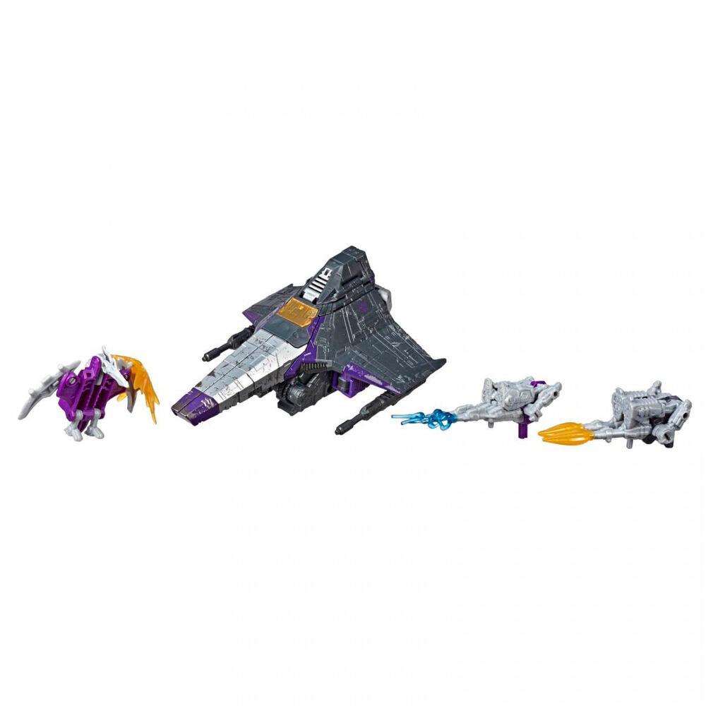 Transformers War for Cybertron Voyager WFC-S27 Decepticon Phantomstrike Squadron 4-Pack - Final Strike Figure Series: Part 2