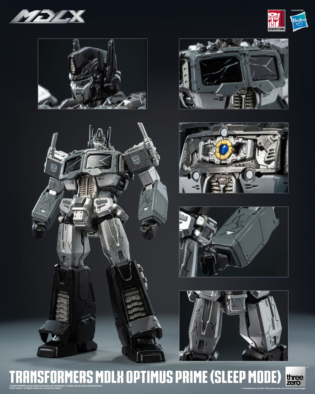 Transformers MDLX Action Figure Optimus Prime (Sleep Mode) 18 cm