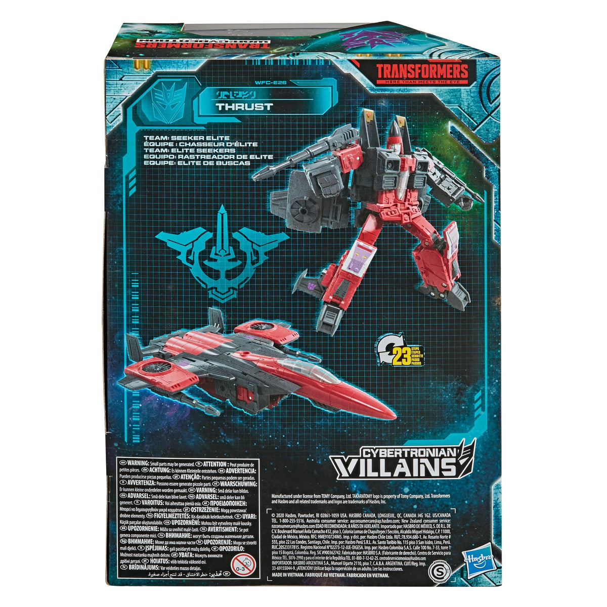Transformers Generations War for Cybertron: Earthrise Voyager Class Action Figure Thrust 18 cm