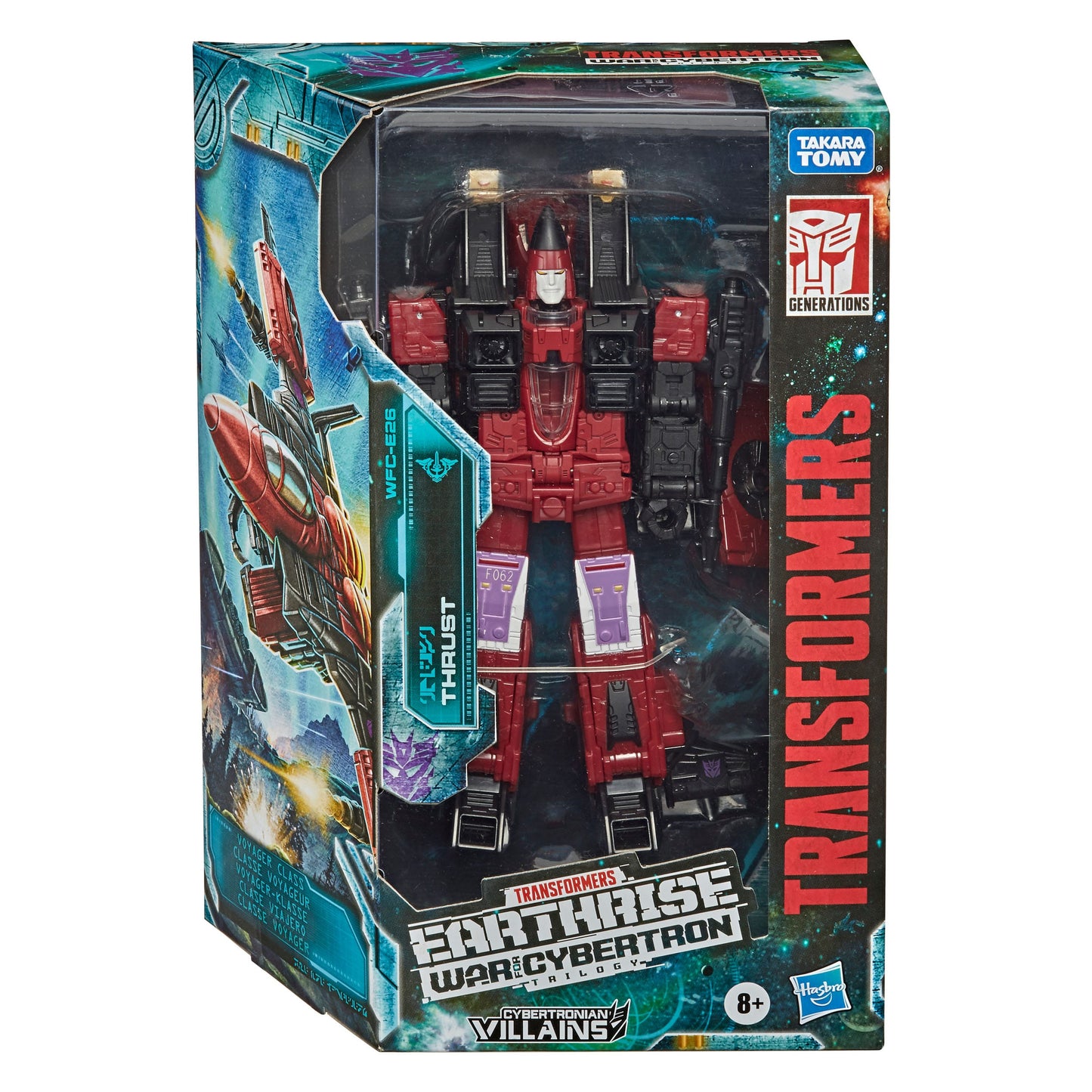 Transformers Generations War for Cybertron: Earthrise Voyager Class Action Figure Thrust 18 cm