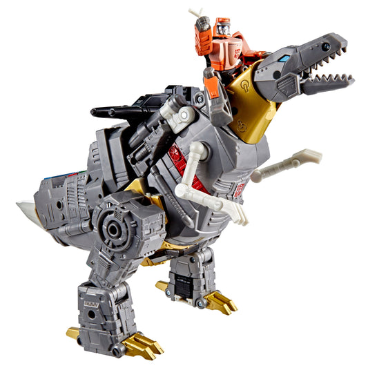 The Transformers: The Movie Studio Series Leader Class Action Figure Dinobot Grimlock & Autobot Wheelie 22 cm