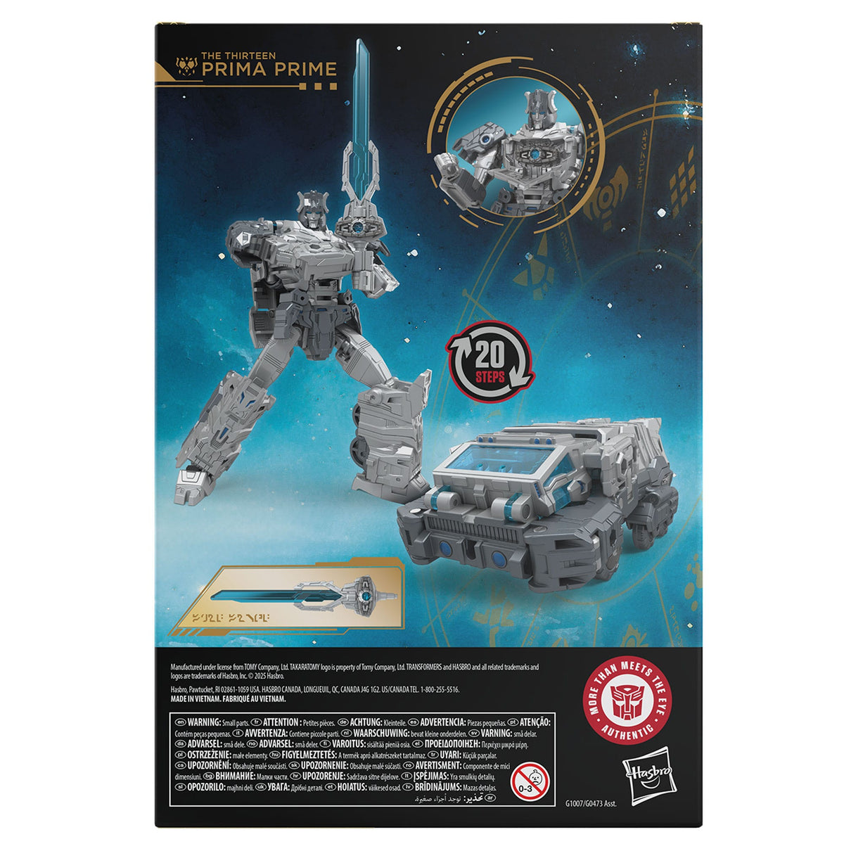 Transformers: Age of the Primes Voyager Class The Thirteen Prima Prime