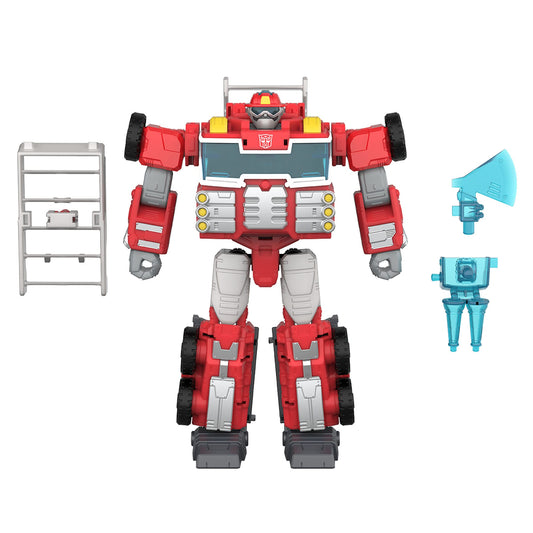 Transformers Age of the Primes Voyager Class Action Figure Rescue Bot Heatwave 18 cm