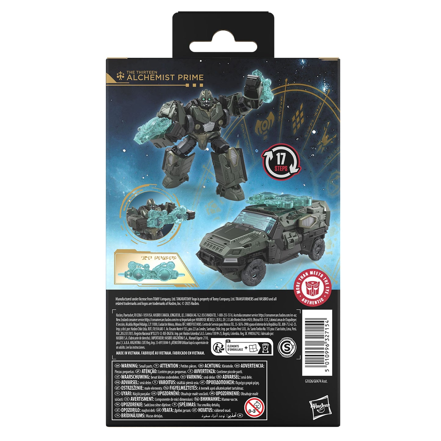 Transformers Age of the Primes Deluxe Class Action Figure The Thirteen Alchemist Prime 14 cm