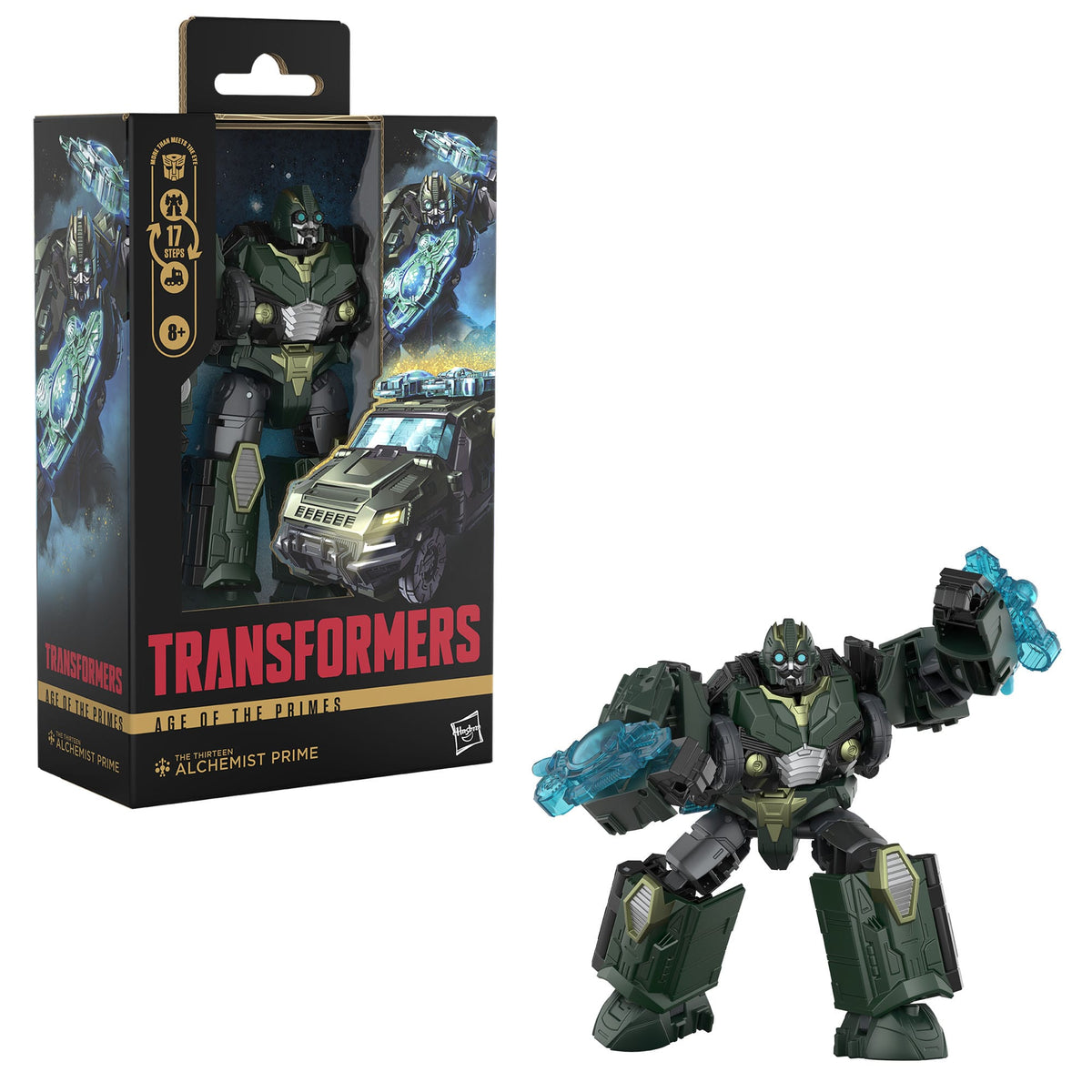 Transformers Age of the Primes Deluxe Class Action Figure The Thirteen Alchemist Prime 14 cm