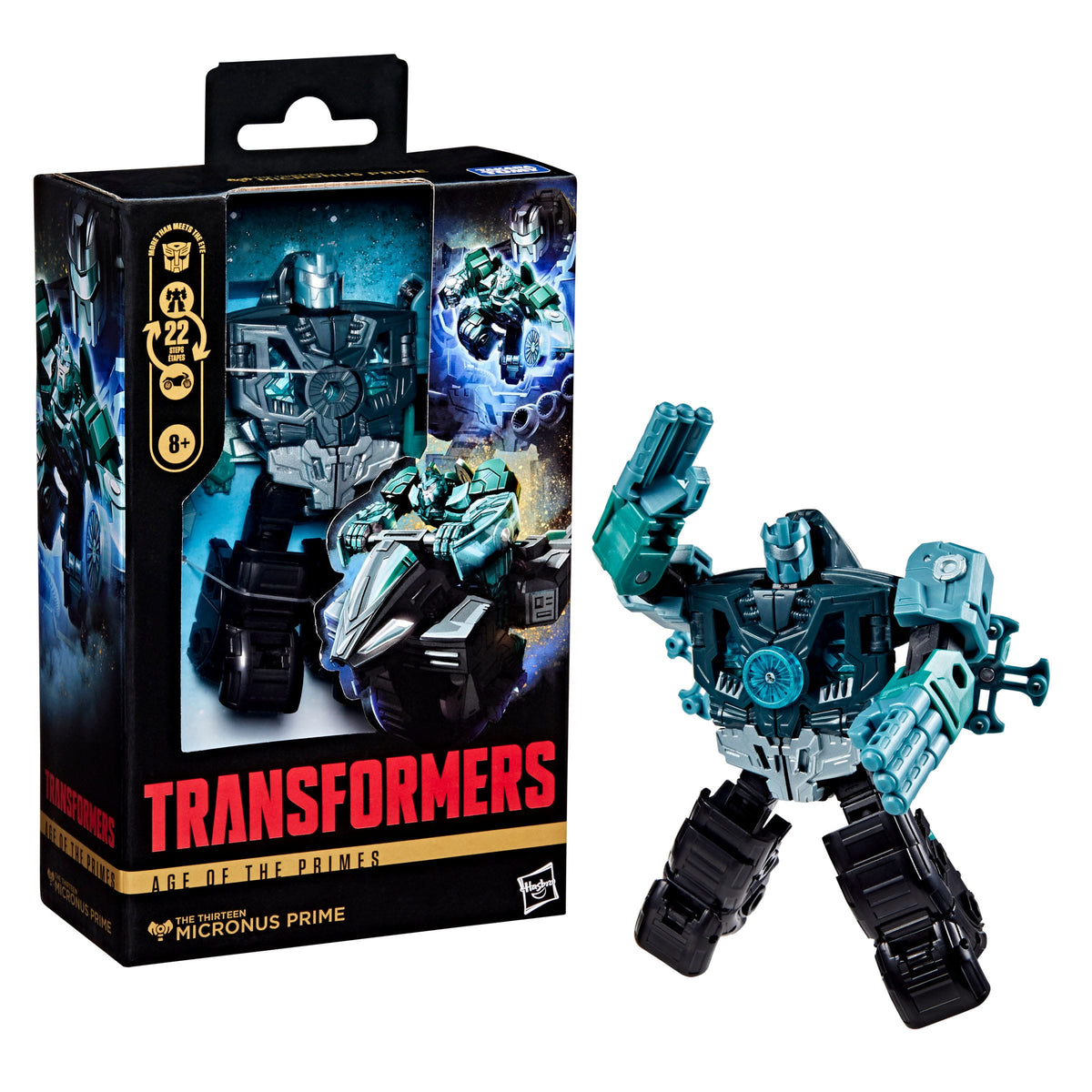 Transformers Age of the Primes Deluxe Class Action Figure The Thirteen: Micronus Prime