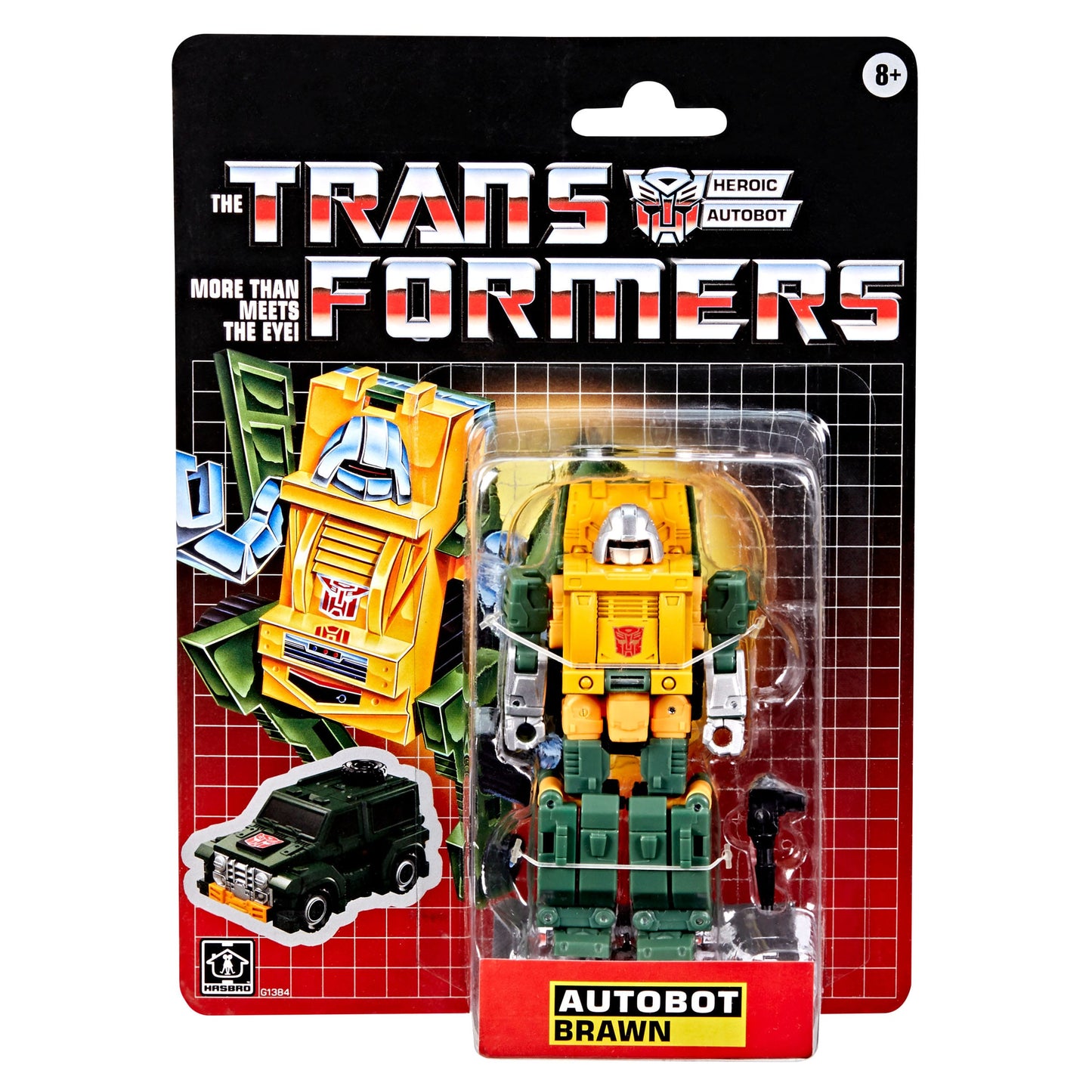 The Transformers Retro G1 Action Figure Autobot Brawn 13 cm