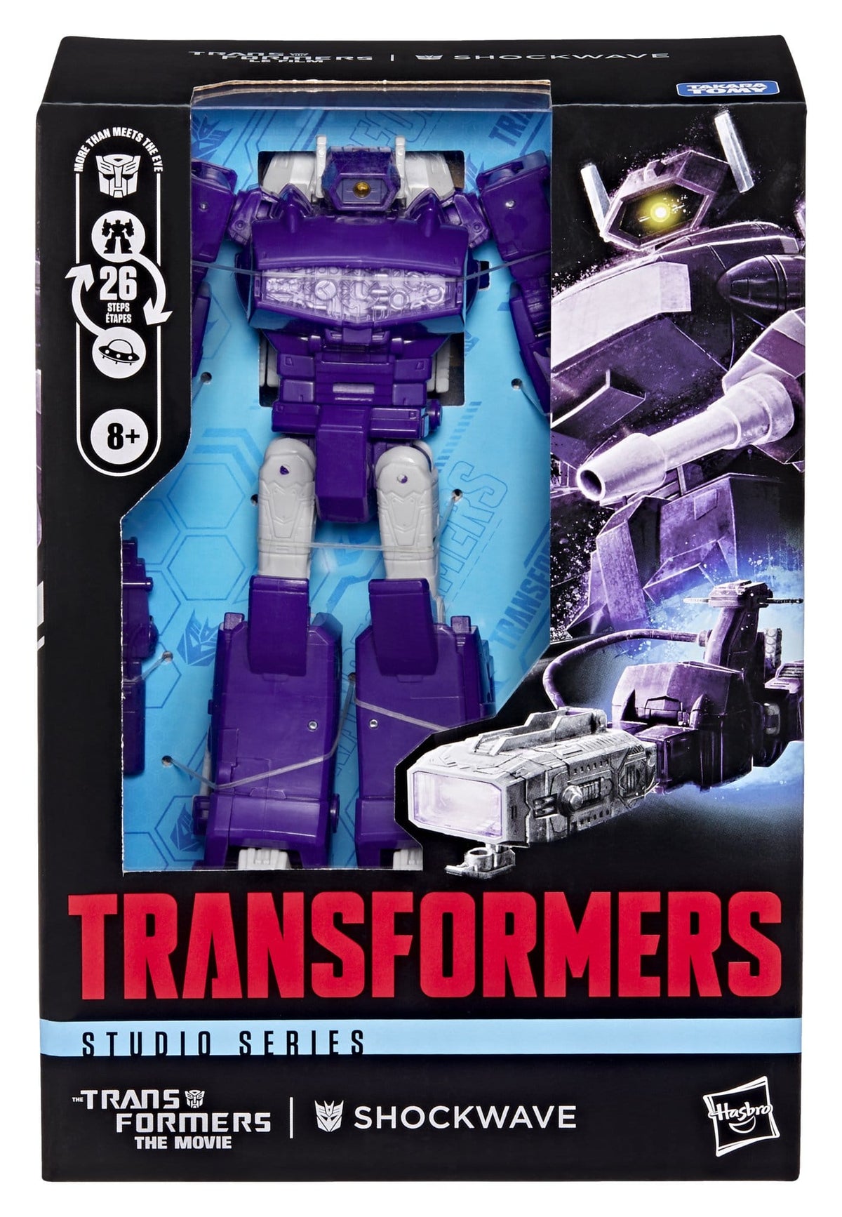 The Transformers: The Movie Studio Series Voyager Class Action Figure Shockwave