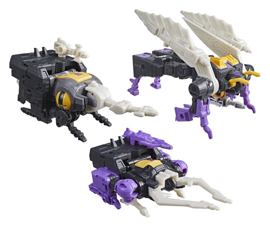 The Transformers The Movie Studio Series Deluxe Class Action Figure 3-Pack Insecticon Bombshell, Shrapnel & Kickback