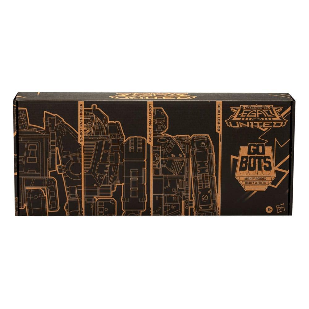 Transformers Legacy United Deluxe Class Action Figure 3-Pack Go-Bot Guardians - ToyRift