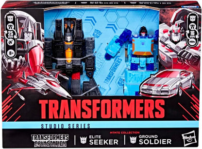 Transformers Studio Series MTMTE Collection Deluxe Class - Devastation Ground Soldier and Elite Seeker