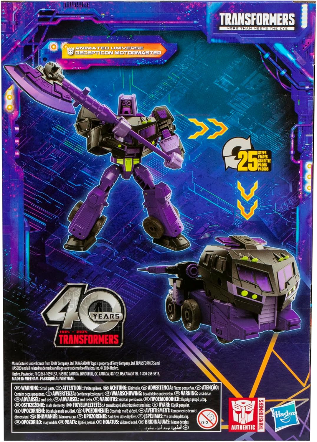Transformers Legacy United Voyager Class Animated Universe Decepticon Motormaster