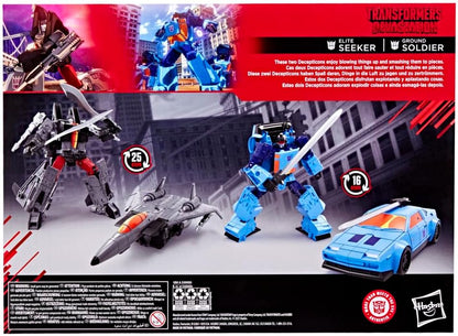 Transformers Studio Series MTMTE Collection Deluxe Class - Devastation Ground Soldier and Elite Seeker