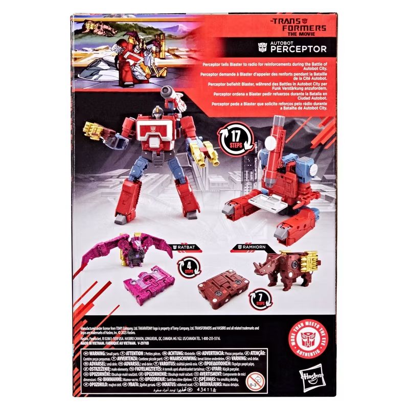Transformers Studio Series MTMTE Collection Deluxe Class The Movie Autobot Perceptor