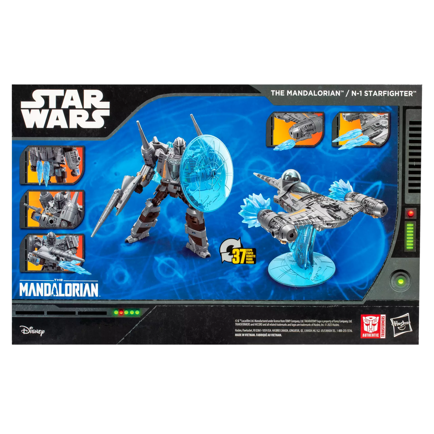 Transformers Collaborative STAR WARS: The Mandalorian™ N-1 Starfighter