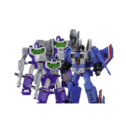 Transformers Dramatic Capture Series Action Figure 4-Pack Decepticons Part 1