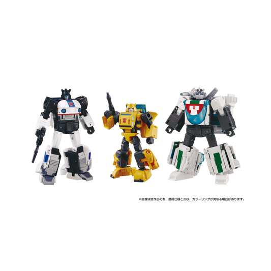 Transformers Dramatic Capture Series Action Figure 3-Pack Cybertron Chase