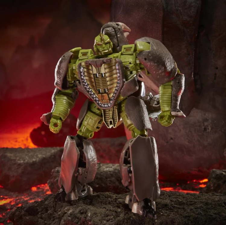 Transformers War for Cybertron: Kingdom Voyager Rhinox