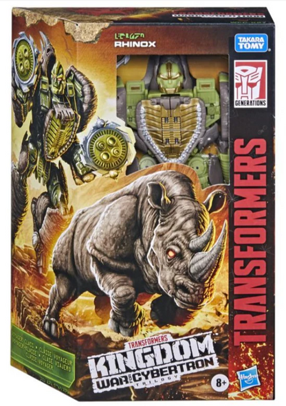 Transformers War for Cybertron: Kingdom Voyager Rhinox