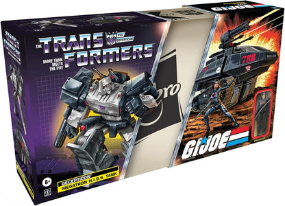 Transformers Collaborative G.I. Joe x Transformers Megatron H.I.S.S. Tank & Baroness