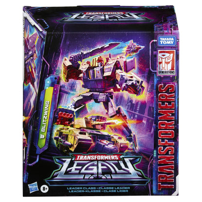 Transformers Legacy Evolution Leader Blitzwing Converting Action Figure