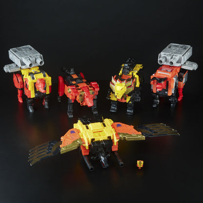 Transformers Power of the Primes Predaking Combiner set figures