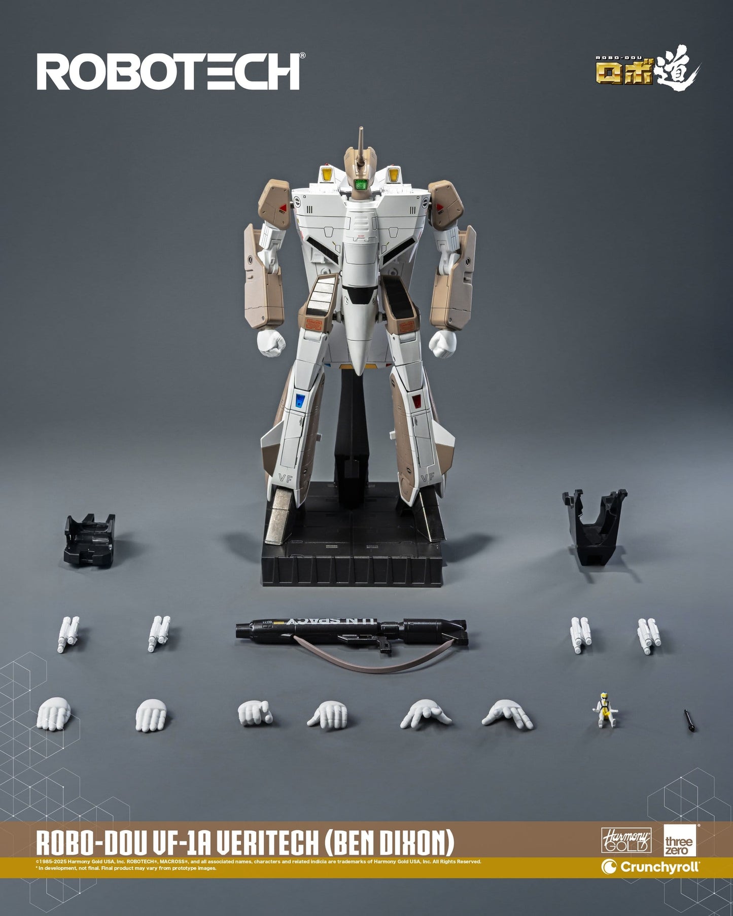 Robotech Action Figure ROBO-DOU VF-1A Veritech (Ben Dixon) 20 cm
