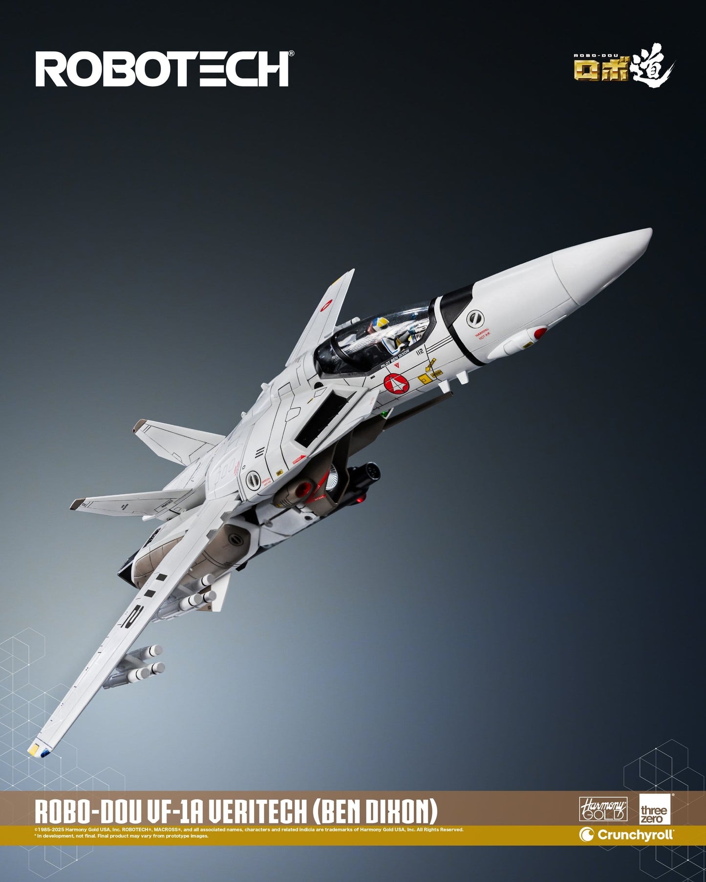 Robotech Action Figure ROBO-DOU VF-1A Veritech (Ben Dixon) 20 cm