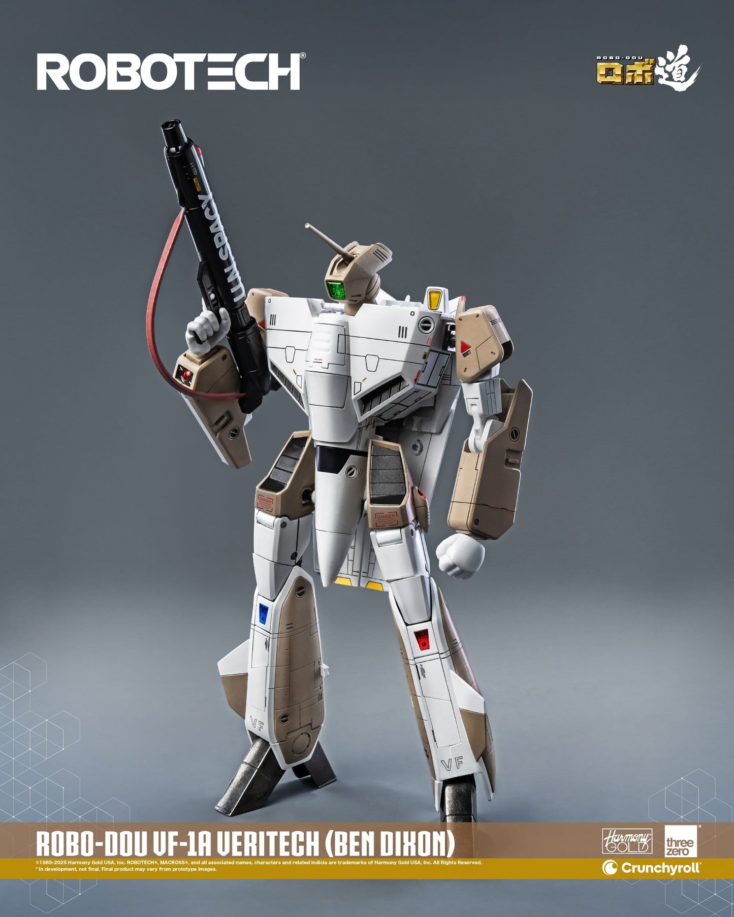 Robotech Action Figure ROBO-DOU VF-1A Veritech (Ben Dixon) 20 cm