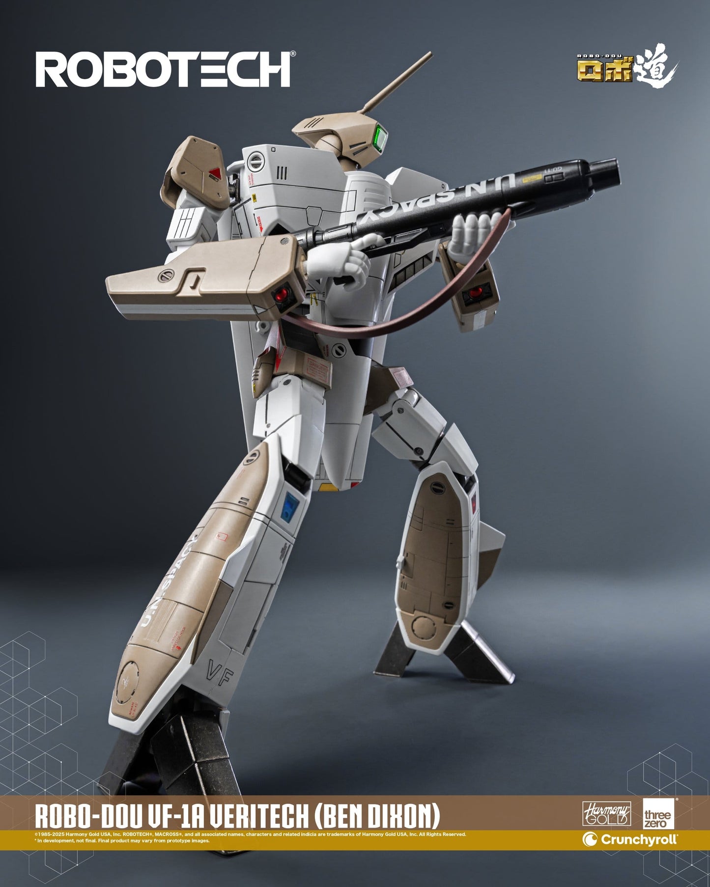 Robotech Action Figure ROBO-DOU VF-1A Veritech (Ben Dixon) 20 cm