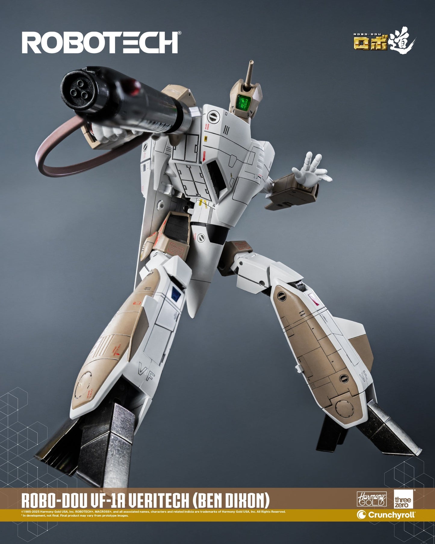 Robotech Action Figure ROBO-DOU VF-1A Veritech (Ben Dixon) 20 cm
