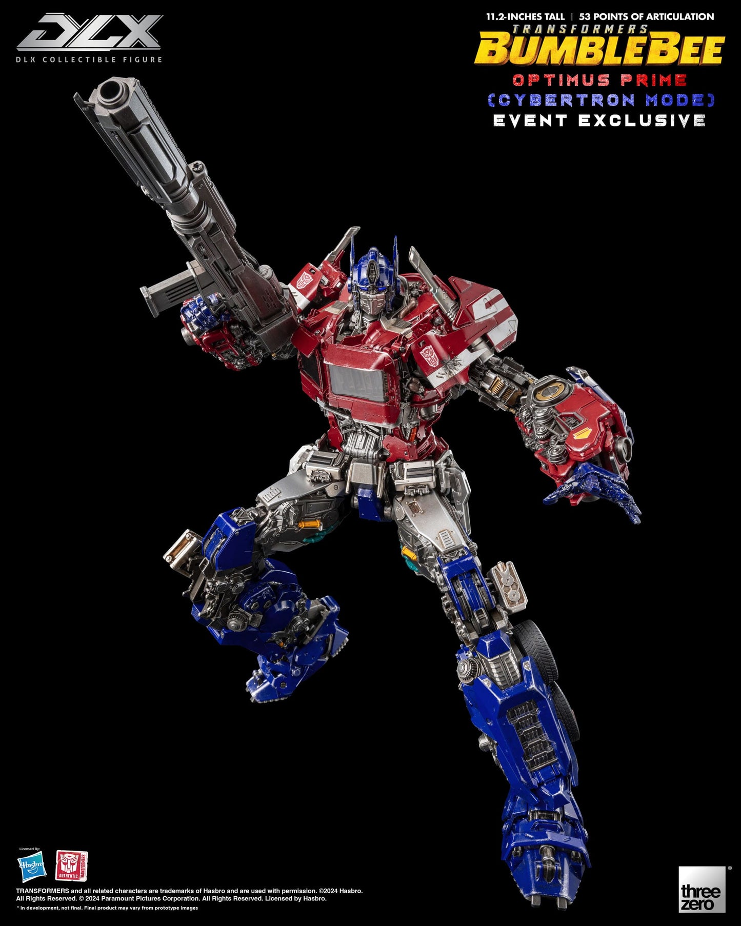 Transformers: Bumblebee DLX Action Figure 1/6 Optimus Prime Cybertron Mode 28 cm