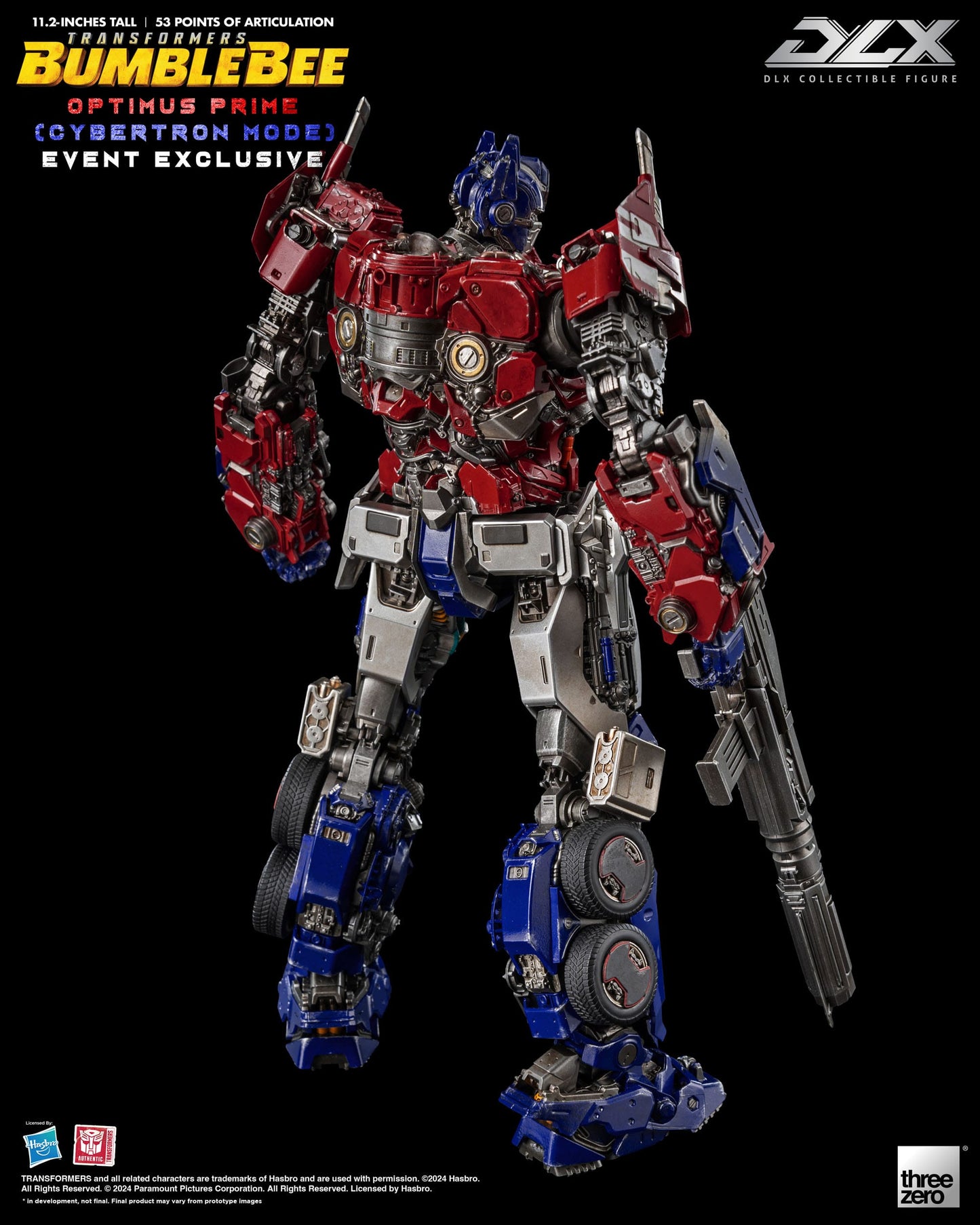 Transformers: Bumblebee DLX Action Figure 1/6 Optimus Prime Cybertron Mode 28 cm