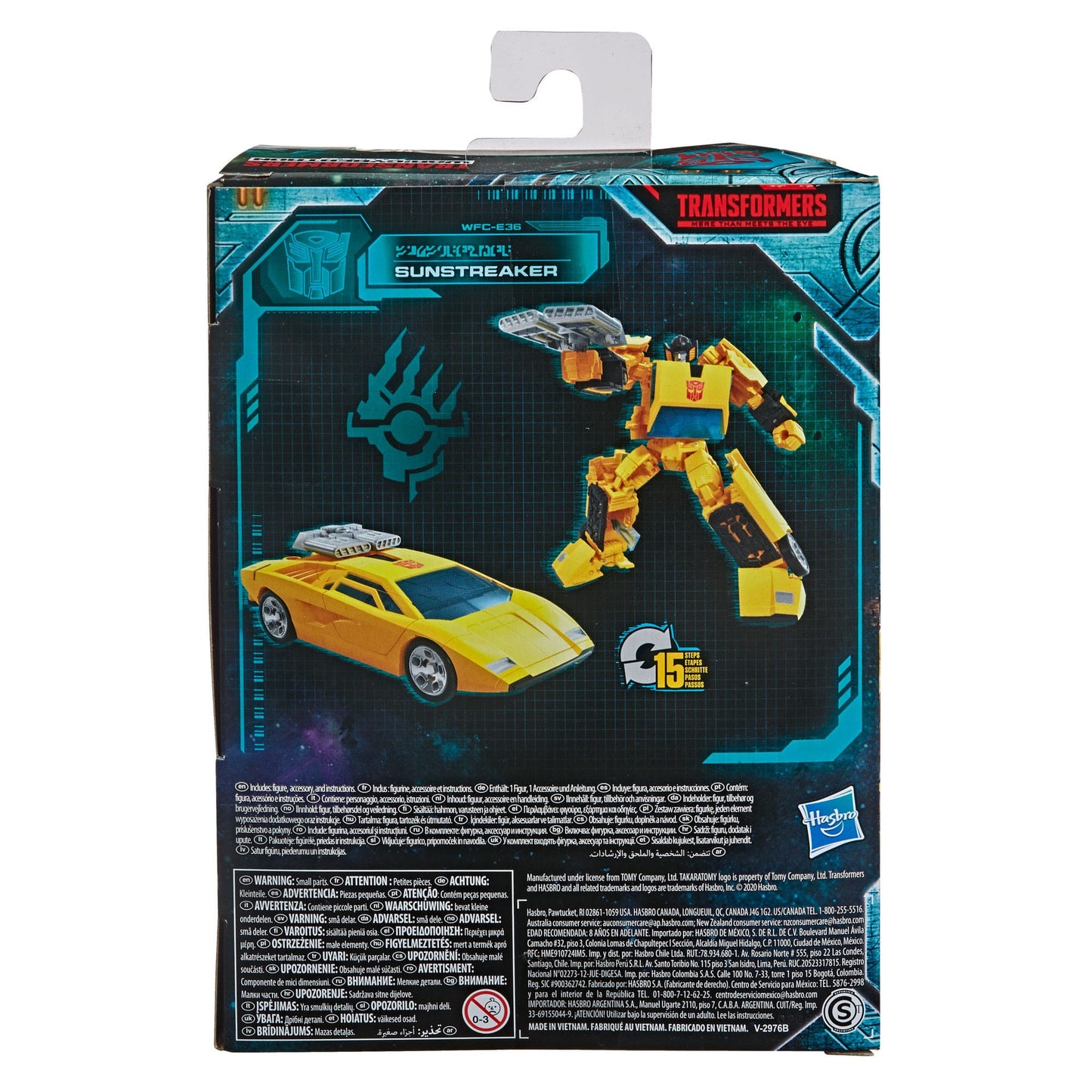 Transformers Generations War for Cybertron: Earthrise Deluxe Class Action Figure Sunstreaker
