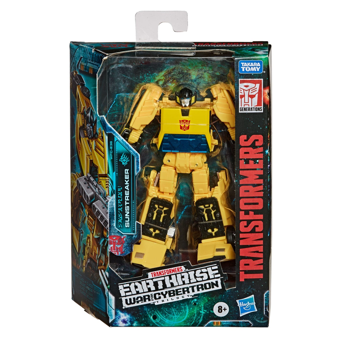 Transformers Generations War for Cybertron: Earthrise Deluxe Class Action Figure Sunstreaker