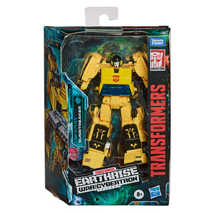 Transformers Generations War for Cybertron: Earthrise Deluxe Class Action Figure Sunstreaker