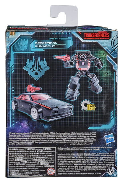 Transformers Generations War for Cybertron: Earthrise Deluxe Class Action Figure Decepticon Runabout WFC-E41