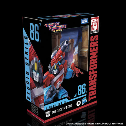 Transformers Toys Studio Series 86-11 Deluxe Class The The Movie Perceptor