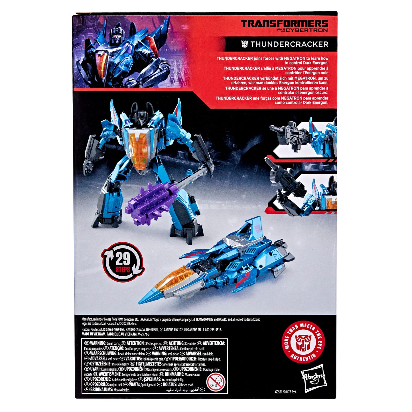 Transformers: War for Cybertron Studio Series Voyager Class Action Figure Thundercracker