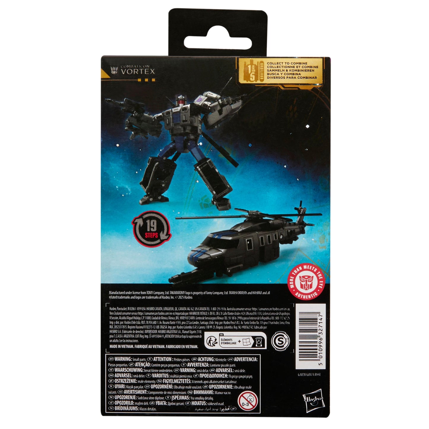 Transformers Age of the Primes Deluxe Class Action Figure Combaticon Vortex