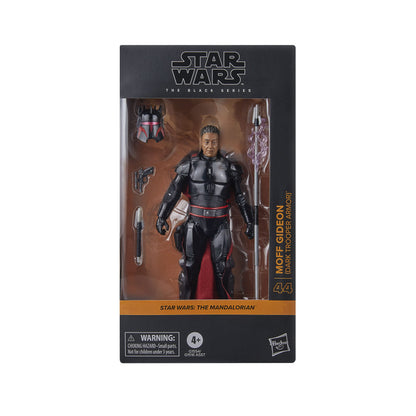 Star Wars: The Mandalorian Black Series Action Figure Moff Gideon (Dark Trooper Armor)