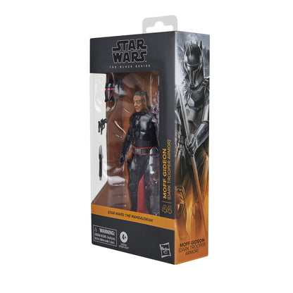 Star Wars: The Mandalorian Black Series Action Figure Moff Gideon (Dark Trooper Armor)