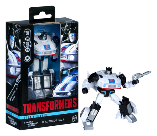 The Transformers: The Movie Studio Series Deluxe Class Action Figure Autobot Jazz