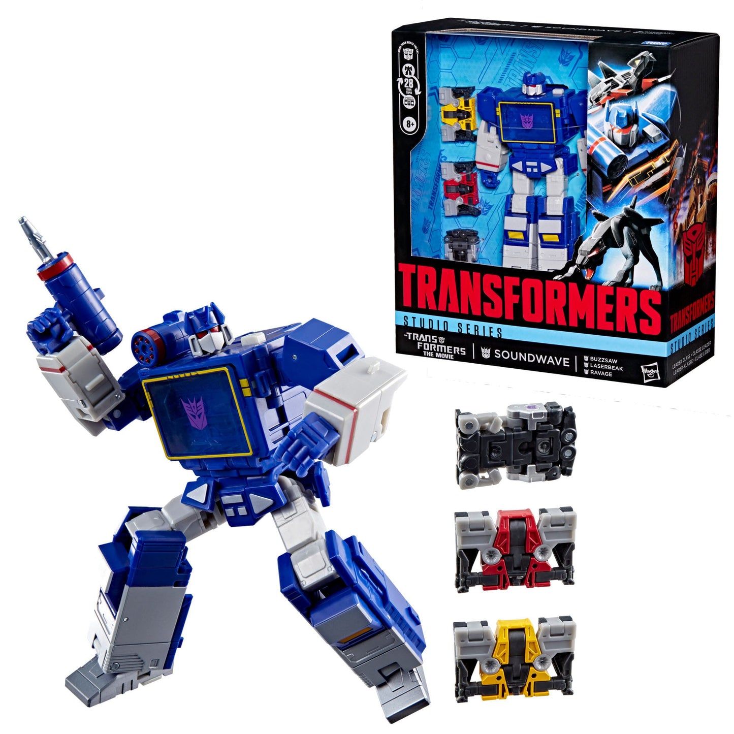 The Transformers: The Movie Studio Series Leader Class Action Figure Soundwave
