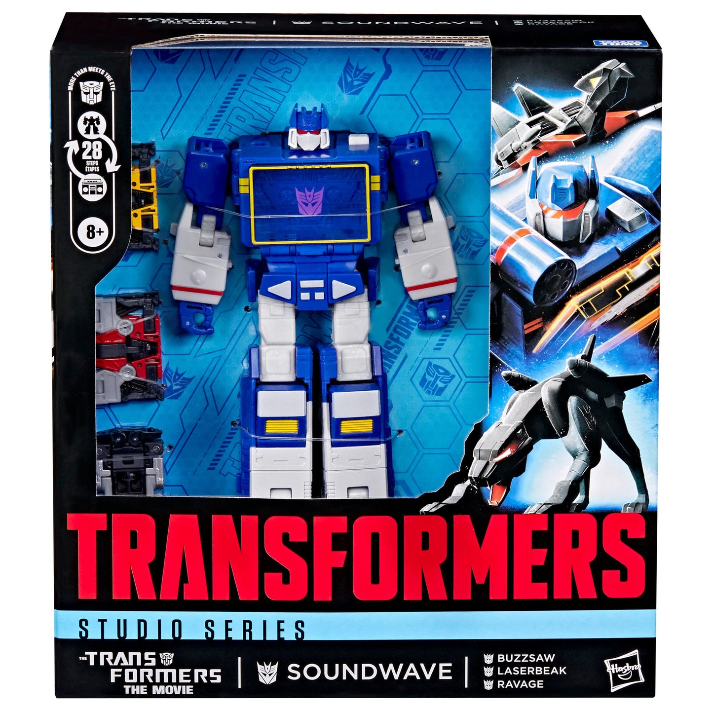 The Transformers: The Movie Studio Series Leader Class Action Figure Soundwave