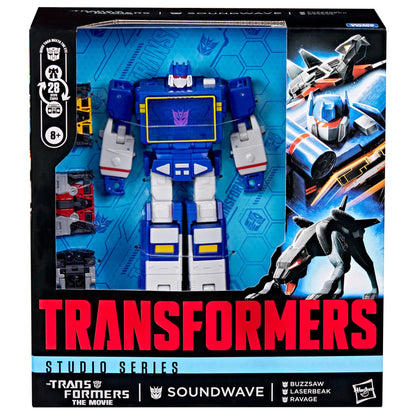 The Transformers: The Movie Studio Series Leader Class Action Figure Soundwave